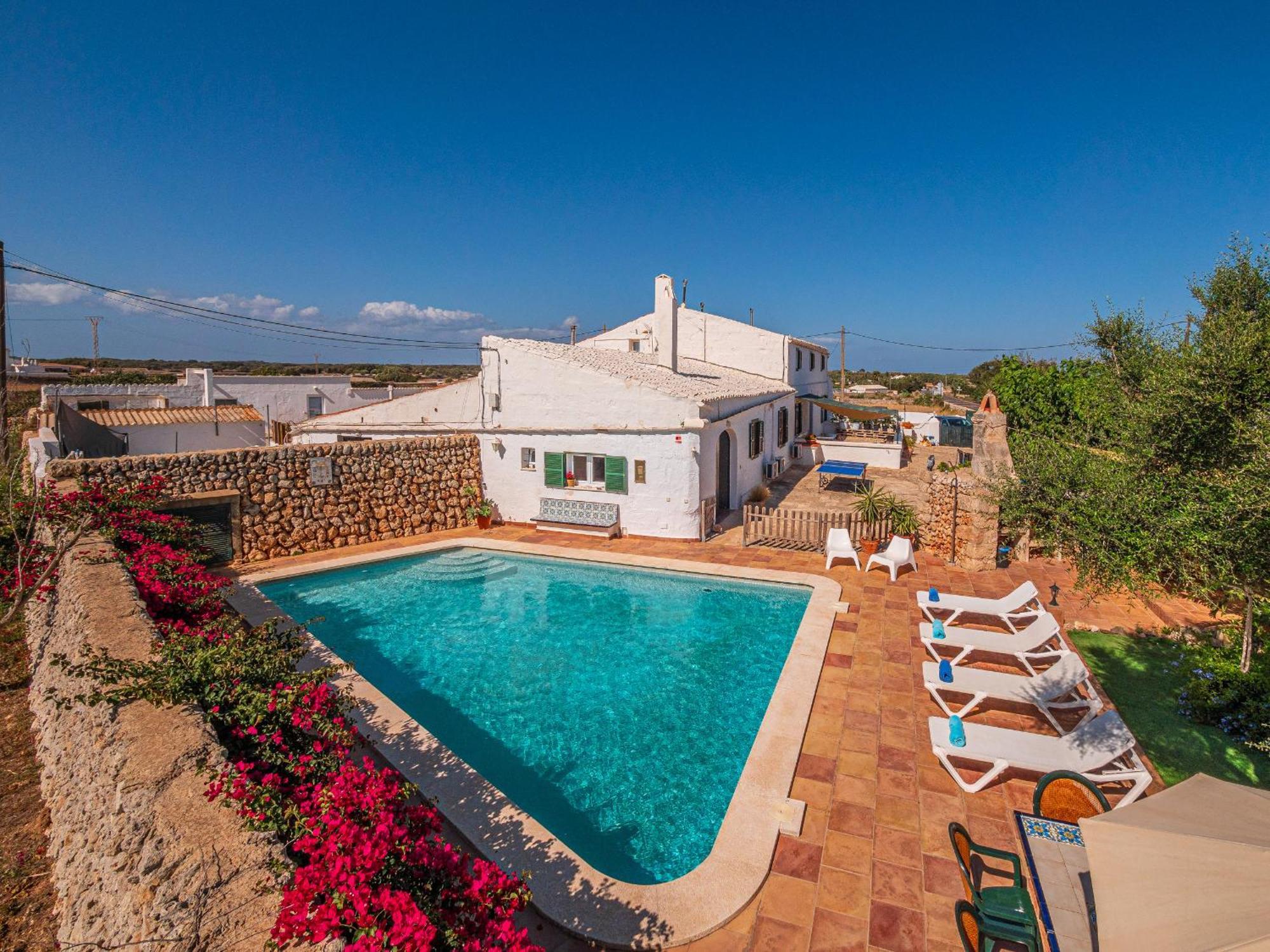 Casa Rural Menorquina Con Piscina Y Barbacoa Sant Climent Dış mekan fotoğraf
