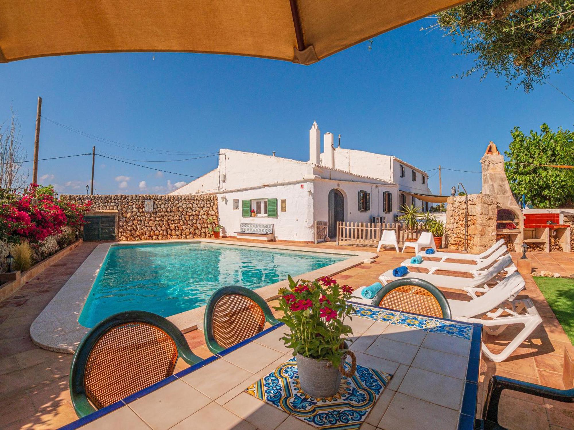 Casa Rural Menorquina Con Piscina Y Barbacoa Sant Climent Dış mekan fotoğraf